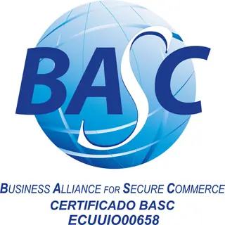 BASC (Business Alliance for Secure Commerce) certificate ECUUIO00658